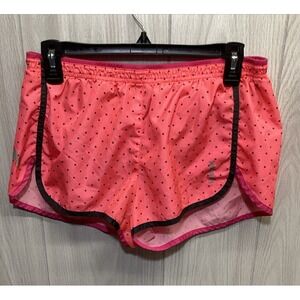 REEBOK Women's (Size S) Pull On Elastic Waist Athletic‎ Shorts Polka Dot
